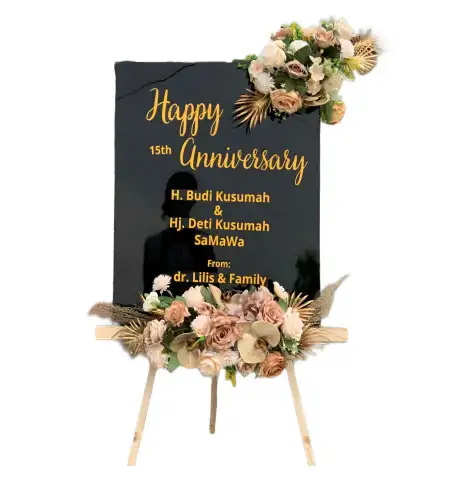 Papan Bunga Akrilik Sibalung