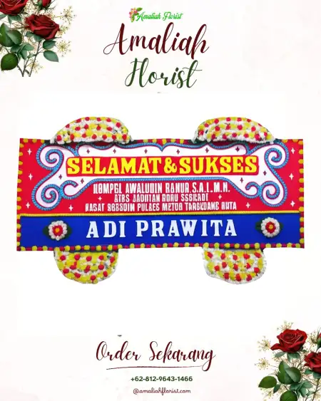 Papan Bunga Ucapan Selamat Sibalung